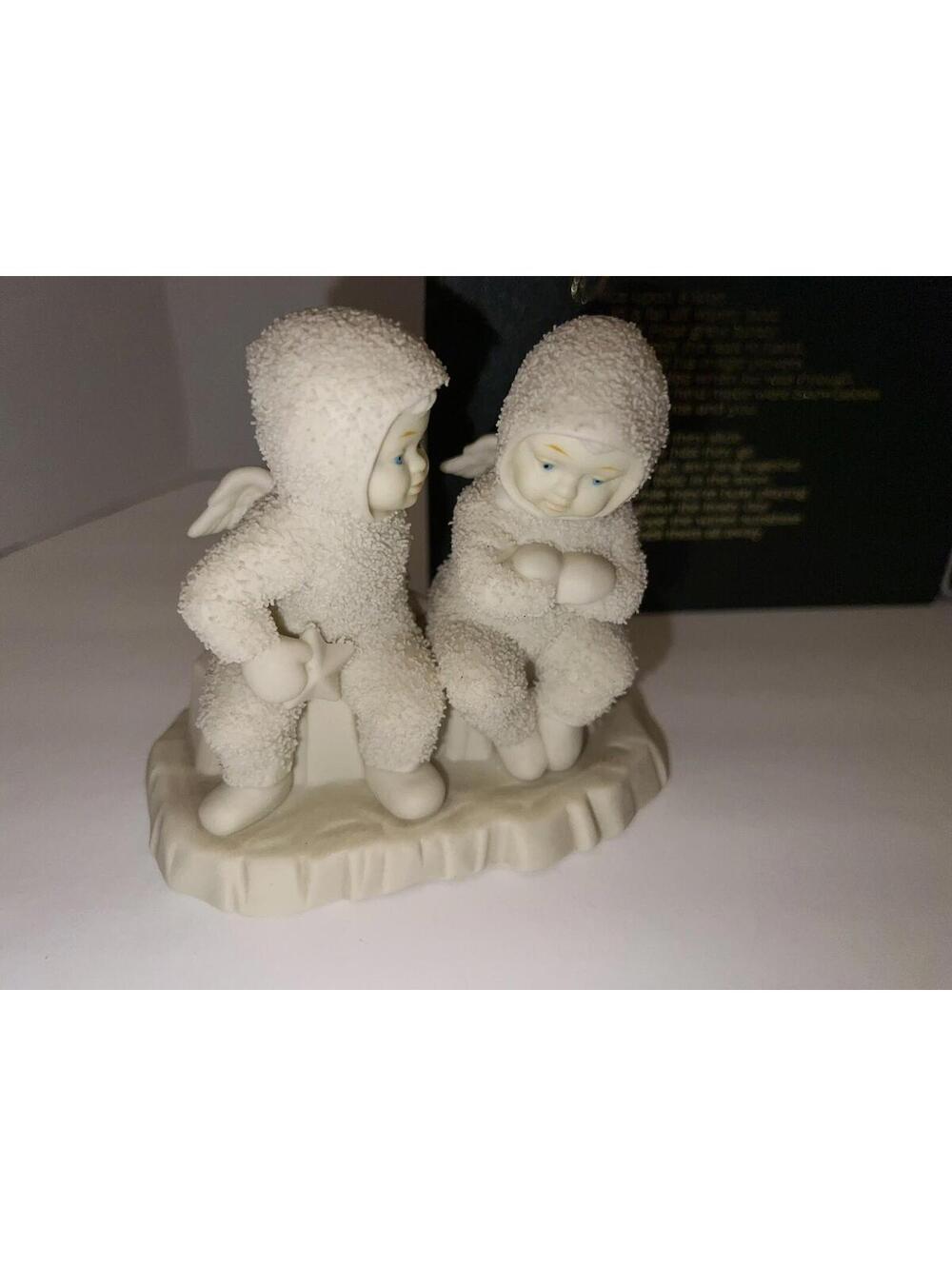 Dept 56 Snowbabies #6816-0 "This Will Cheer You Up" - Original Box Winter Tales